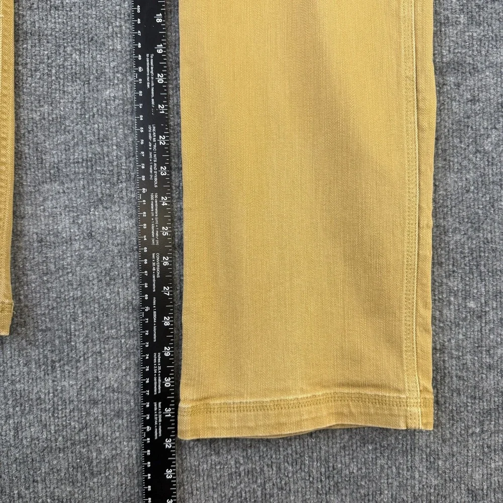 Mountain Hardwear Jeans Men 32x32 Golden Brown Tan Stretch Denim Straight Hiking